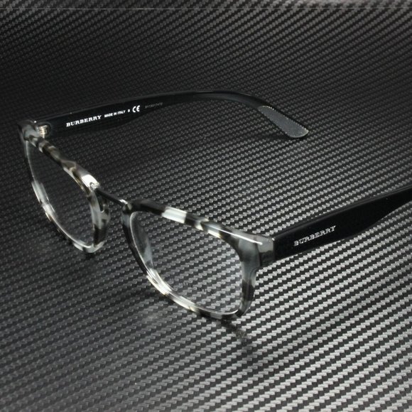 Burberry Grey and Silver 51mm Eyeglasses - Picture 1 of 5
